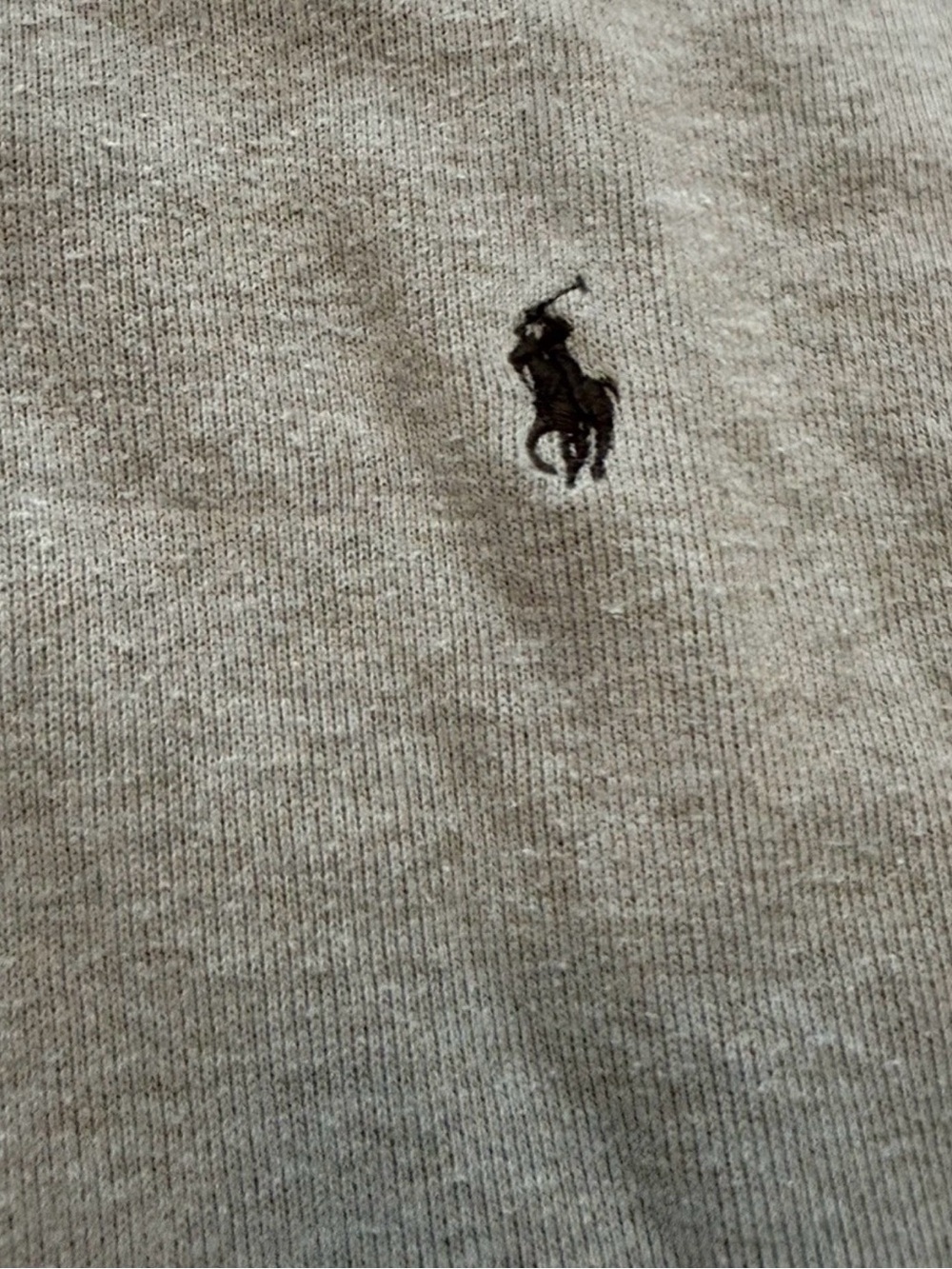 Ralph Lauren Men's Cream Half-Zip Pullover Sweater size large - Picture 2 of 6
